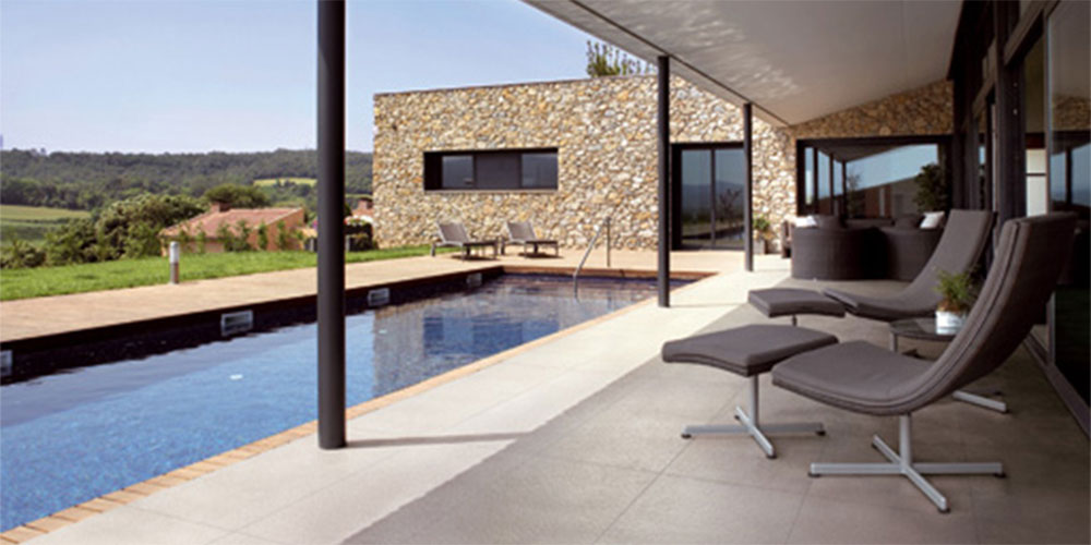 Terrassenplatten, Terrassenfliesen aus Essen